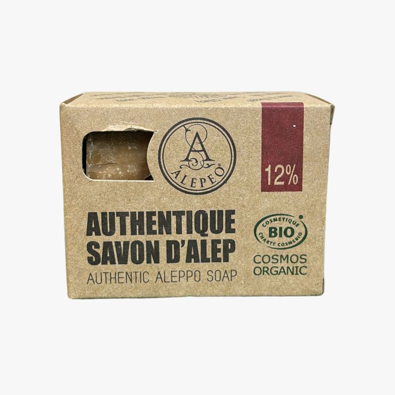 Jabón de Alepo al 12% 200gr
