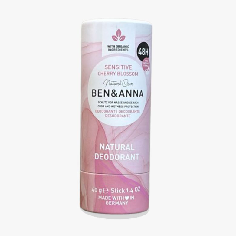 Ben&Anna desodorante natural para pieles sensibles Cherry Blossom