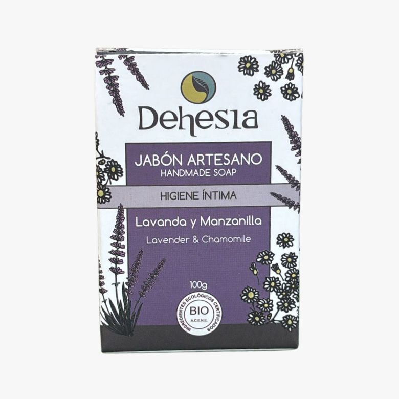 Dehesia jabón de higiene íntima lavanda y manzanilla 100gr