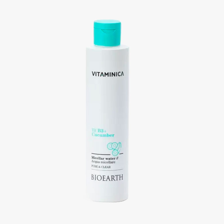 Bioearth Agua Micelar Vitamina B3 Y Pepino, 200 Ml