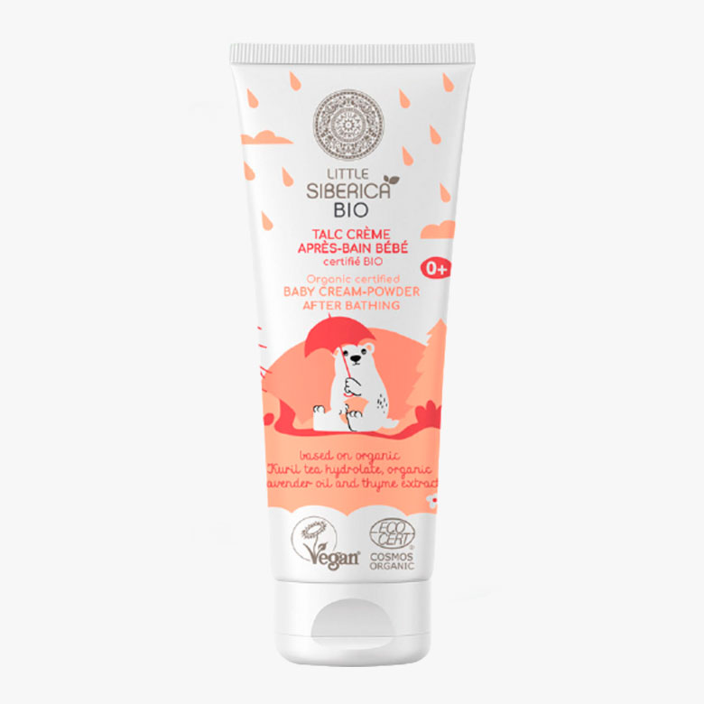 Natura Siberica crema efecto talco