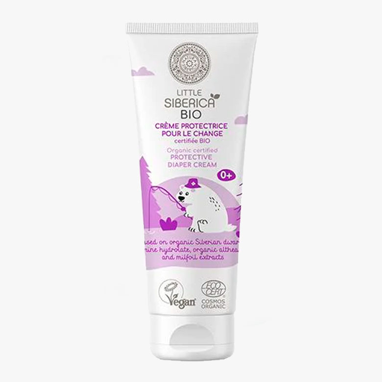 Natura Siberica crema orgánica para pañal protectora