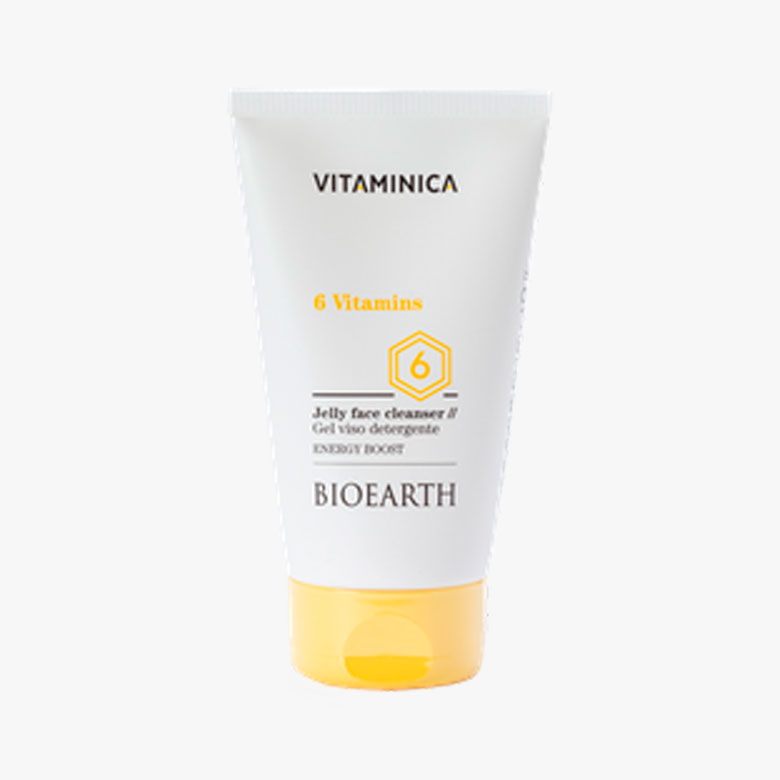 Gelatina limpiadora facial con vitaminas, para todo tipo de pieles